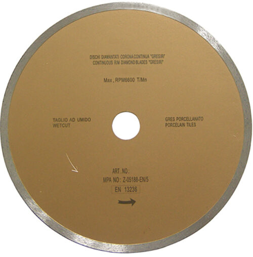GRESSIRI Discos de diamante de borde continuo