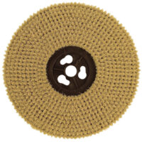art.4201 Spazzola al tampico Ø 450 mm per incerare. - immagine 2