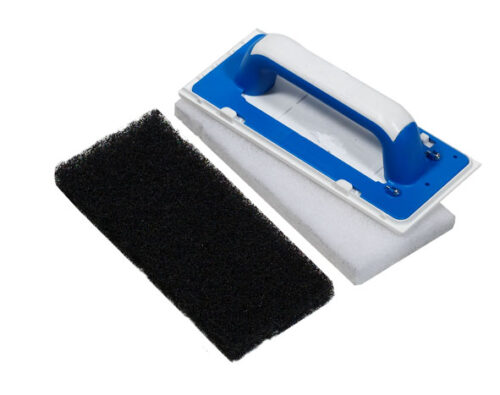 art. 68N Black hard pad for smoothing cm 25 x 11  10'' x 4'' - Image 3