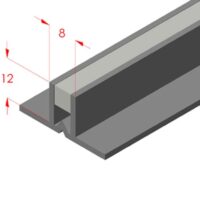 art. 875 Giunti di dilatazione per colla Grigio trasparente - immagine 2