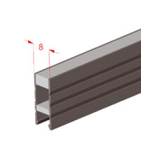 art.850 Cement expansion joints grey transparent