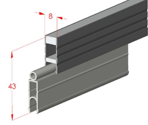 art.860 Cement expansion joints grey transparent