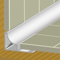 art. 888 PVC profile for joints between floor and lining - Image 2