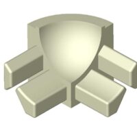 art. 888 PVC profile for joints between floor and lining - Image 3