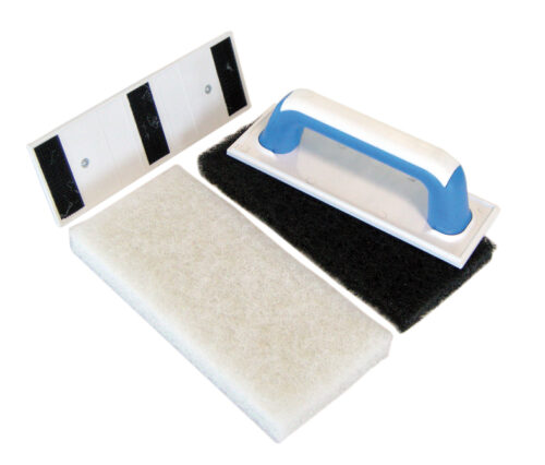 art. 68N Black hard pad for smoothing cm 25 x 11  10'' x 4'' - Image 5